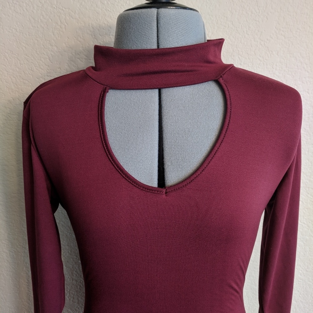 Red body suit